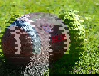 Football In Grass
